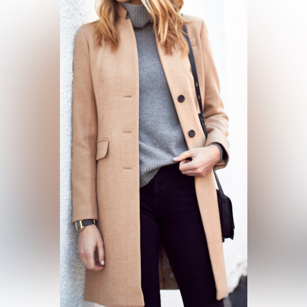 Jcrew regent topcoat in excellent condition worn 4-5 times